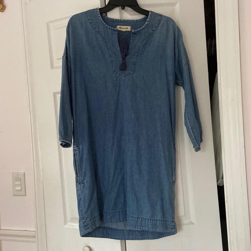 madwell jean dress